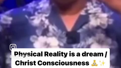 Physical reality is just a dream