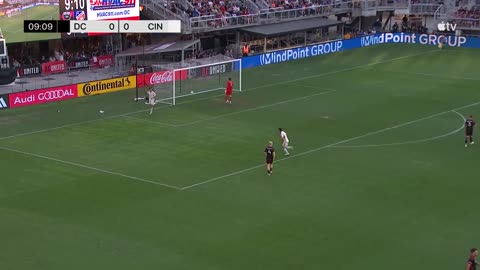 MLS Goal: K. Kelsy vs. DC, 10'