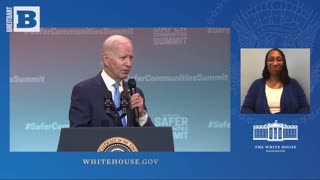 "God Save the Queen, Man": Biden Struggles, Drops Bizarre Line at End of Gun Control Speech