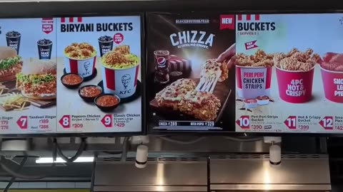 What I order and I eat the new things in kfc