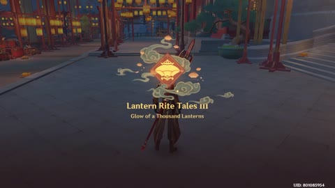 Lantern festival Rite Ending Cutscene Genshin Impact