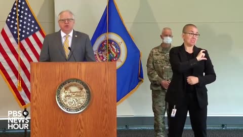 Tim Walz on George Floyd protests #2