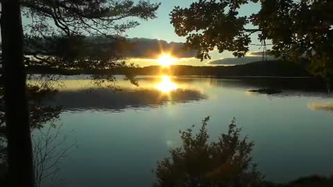 beautiful video the show beautiful images of nature as a reflection