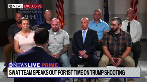 SWAT team details what happened the day Trump was shot: Exclusive