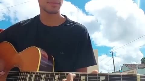 Dragon Ball GT Theme On Guitar