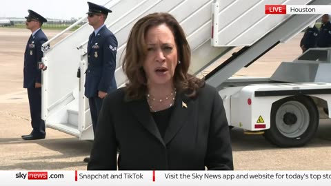 US Vice President Kamala Harris speaks after prisoner exchange deal-(720p)