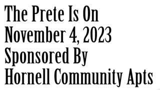 The Prete Is On, November 4, 2032,