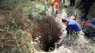 Man Rescued From 65ft Well After Flower-Picking Fall