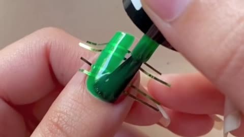 💅Easy nail art design without tools #nailart #naildesign