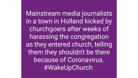 Church goers attacks Journalists for Harassment