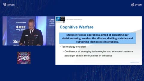OTAN/NATO-IEEE-CyCon 2022 - DÍA 3 - Guerra Cognitiva, Hackeando el Bucle OODA - Video con Subtitulos en Espanol