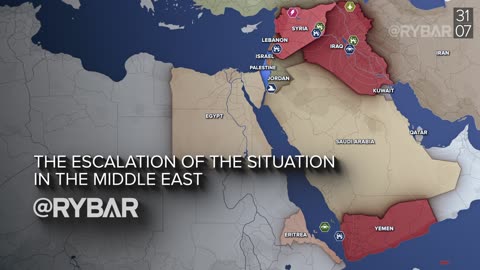 ❗️🌍🎞 Rybar Highlights of the Middle East on July 26-August 1, 2024