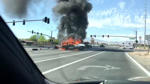 Multi-Vehicle Crash at Buffalo and Blue Diamond