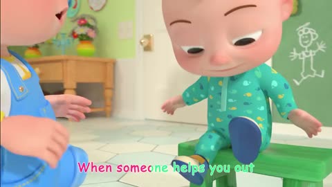 Please and Thank You Song _ CoComelon Nursery Rhymes _ Kids Songs