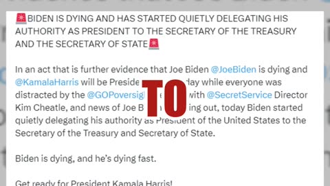 Fact Check: Biden Memorandums Do NOT Indicate Transfer Of Presidential Power Ahead Of Death