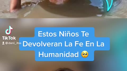 Estos Niños Te Devolverán La Fe En La Humanidad 🥺 #shorts