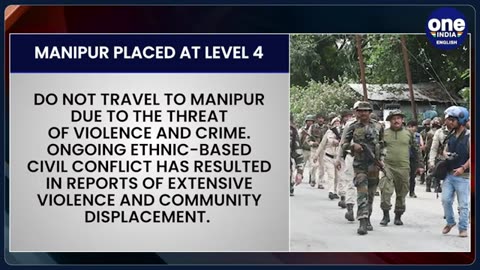 US issues travel advisory for India Asks its Citizens Not to Travel to Manipur Jammu and Kashmir