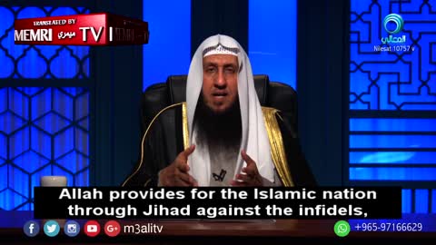 Kuwaiti Islamic Scholar - The Quran Encourages Offensive Jihad by Means of Force