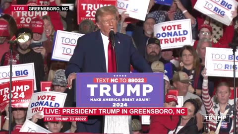 Trump Rally in Greensboro, North Carolina - March 2, 2024