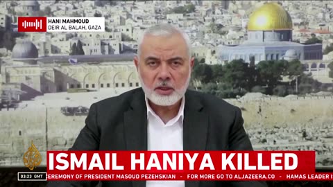 Hamas political leader Ismail Haniyeh killed in Tehran