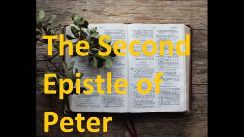 The Second Epistle of Peter, New Testament, Bible