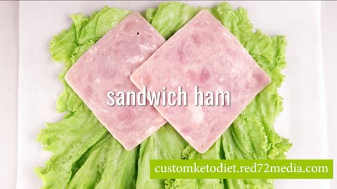 Easy Keto Diet Recipe Ham & Cheese Wraps