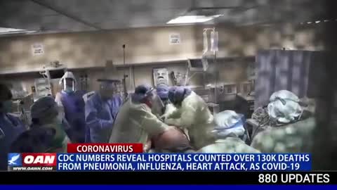 The CDC updates Corona Virus Death Statistics