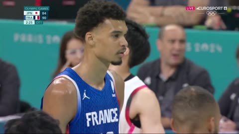 Paris Olympics FIBA France Vs Japan Final Moments Epic Game