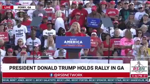 MTG speaks at Trump Rally in Perry, GA.