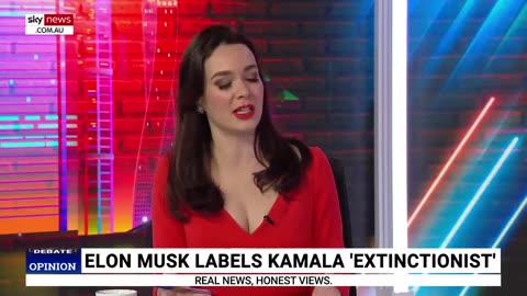Elon Musk labels US Vice President Kamala Harris as an 'extinctionist'