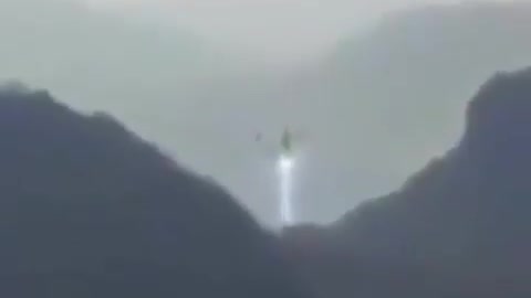 Amazing collision with ufo in Canad