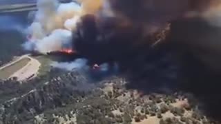 COLORADO: ANOTHER VIEW OF THE SPRING CREEK FIRE’S RUN YESTERDAY