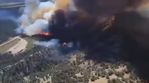 COLORADO: ANOTHER VIEW OF THE SPRING CREEK FIRE’S RUN YESTERDAY