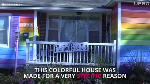 Spite Houses: The Rainbow Equality House