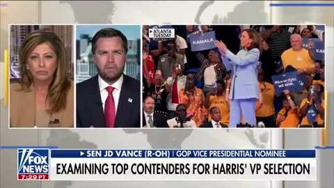 JD Vance: “The problem is going to be Kamala Harris’ record