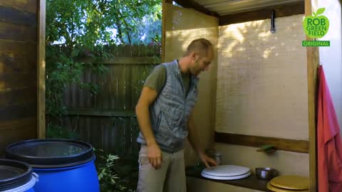 In his 100 square foot tiny house, man lives simply and sustainably.