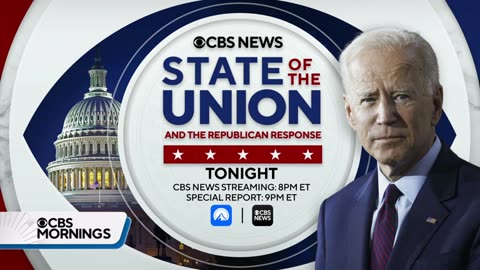When does Biden's State of the Union for 2024 start and end tonight?