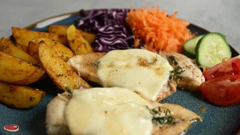 My husband's favorite meal❗ Quick and easy chicken breast dinner!