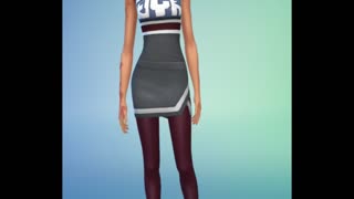 My Sims 4 High School Cheerleaders Slideshow Shorts