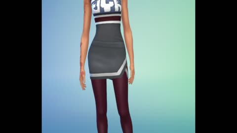 My Sims 4 High School Cheerleaders Slideshow Shorts