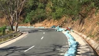 Downhill Racers Wreck