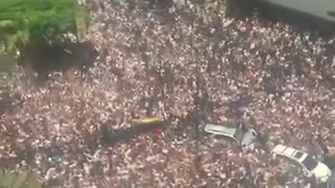 HUGE Protest erupts after Rigged Election results come out in Venezuela!