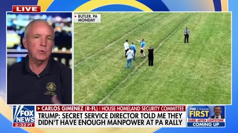 Trump: Secret Service director said they didn't have enough manpower at rally