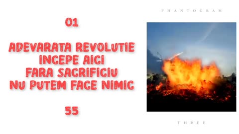 Adevarata Revolutie - 01 - Fara sacrificiu nu putem face nimic!