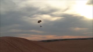 SandSquatch Racing Paragliding over the Sand Dunes