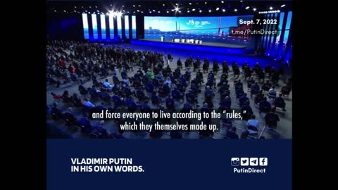 Putin: Western elites are sacrificing the prosperity of their own citizens
