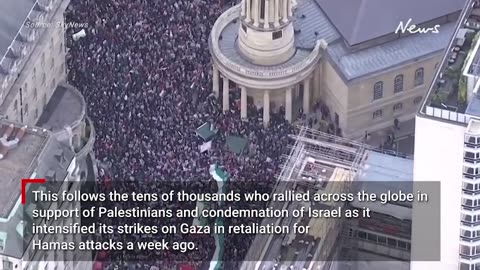 Thousands rally in Melbourne for Palestine