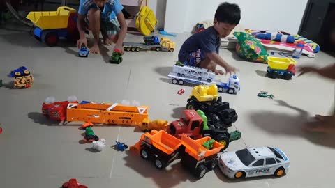 toy cars and trucks for kids (episode 7)