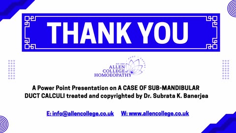 ACH - CURED CASE PPT - GA015-SUB-MANDIBULAR DUCT CALCULI-AN