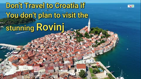 Europe From Above - Beautiful Rovinj (Croatia) from Above & POV (point of view )